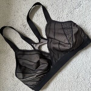 Lululemon Athletica Black Mesh Bra